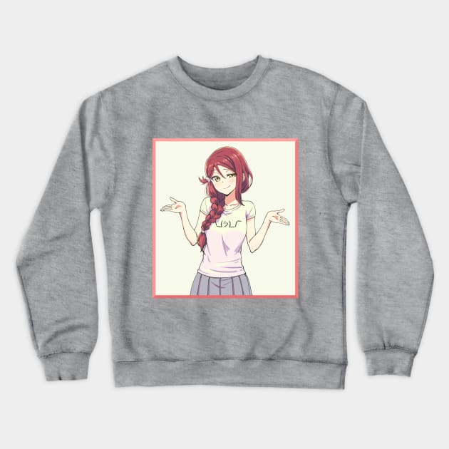 ¯\_(ツ)_/¯ Crewneck Sweatshirt by MemeShark